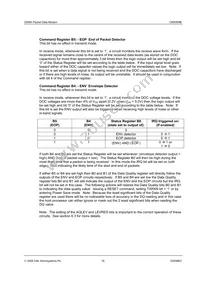 CMX909BD5 Datasheet Page 18