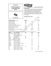 CMXDM7002A TR Datasheet Cover