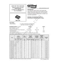 CMZ5918BP TR13 Datasheet Cover