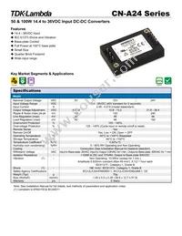 CN100A245/CO2 Datasheet Cover