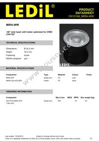 CN13146_MIRA-WW Datasheet Cover