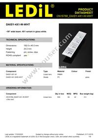 CN16788_DAISY-4X1-W-WHT Datasheet Cover