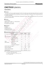 CNC7S101 Datasheet Cover