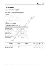 CND0333A Datasheet Cover