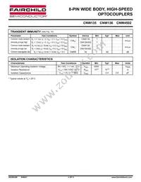 CNW4502S Datasheet Page 3