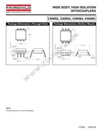 CNW85SD Datasheet Page 5