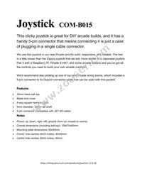 COM-B015 Datasheet Page 2