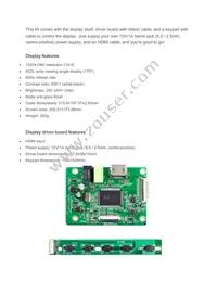 COM-B016 Datasheet Page 2