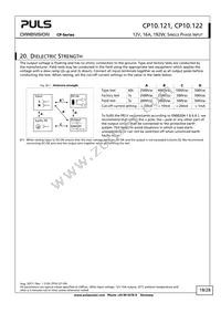 CP10.121 Datasheet Page 18