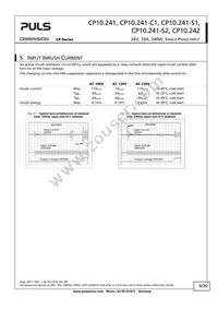 CP10.241-S1 Datasheet Page 6