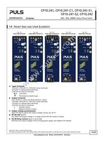 CP10.241-S1 Datasheet Page 14