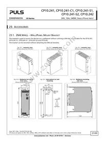 CP10.241-S1 Datasheet Page 21