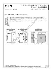 CP10.241-S1 Datasheet Page 22