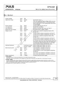CP10.361 Datasheet Page 7