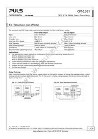 CP10.361 Datasheet Page 13