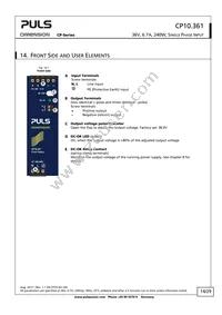 CP10.361 Datasheet Page 14