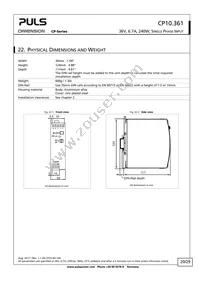 CP10.361 Datasheet Page 20