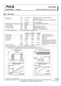 CP10.481 Datasheet Page 4
