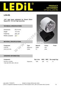 CP12412_LOS-RS Datasheet Cover