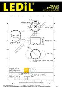 CP12415_LOS-O-90 Datasheet Page 2