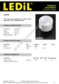 CP12416_LOS-W Datasheet Cover