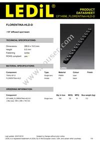 CP14996_FLORENTINA-HLD-D Datasheet Cover