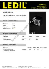CP15309_LARISA-RZ-PIN Datasheet Cover