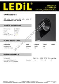CP16109_CARMEN-50-W-C Datasheet Cover