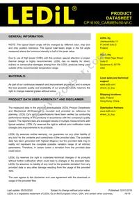 CP16109_CARMEN-50-W-C Datasheet Page 16