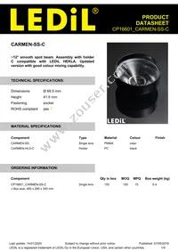 CP16601_CARMEN-SS-C Datasheet Cover