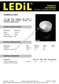 CP16937_CARMEN-S-C-WHT Datasheet Cover