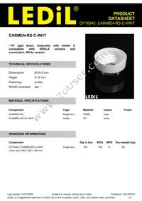 CP16940_CARMEN-RS-C-WHT Datasheet Cover