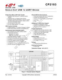 CP2103-GM Datasheet Cover