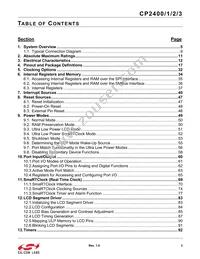 CP2401-GQR Datasheet Page 3