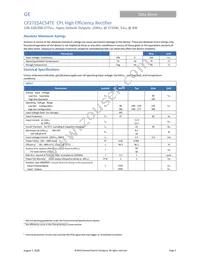 CP2725AC54TEP Datasheet Page 2