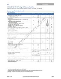 CP2725AC54TEP Datasheet Page 3