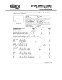 CP373-CMPDM303NH-WN Datasheet Cover