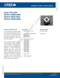 CP41T-RHS-CJ0M0EE4 Datasheet Cover