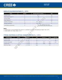 CP42T-RKS-CJ0L0EE4 Datasheet Page 2