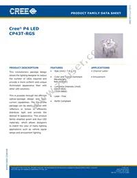 CP43T-RGS-CU0X0EE4 Datasheet Cover