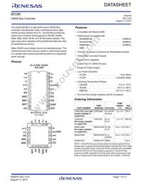 CP82C88Z Datasheet Cover