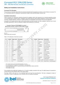 CPA250-4530S210 Datasheet Page 19