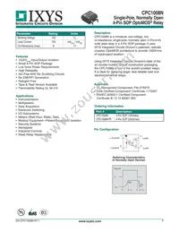 CPC1008N Datasheet Cover