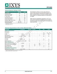 CPC1009N Datasheet Page 2