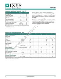 CPC1016N Datasheet Page 2