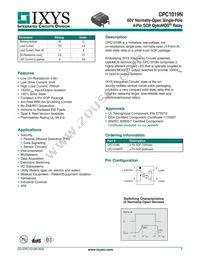 CPC1019N Datasheet Cover