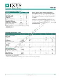 CPC1135NTR Datasheet Page 2