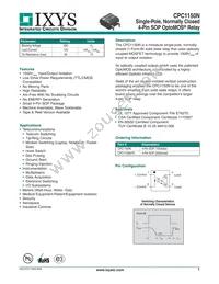 CPC1150N Datasheet Cover