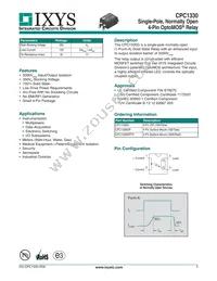 CPC1330GR Datasheet Cover