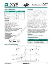 CPC1590PTR Datasheet Cover